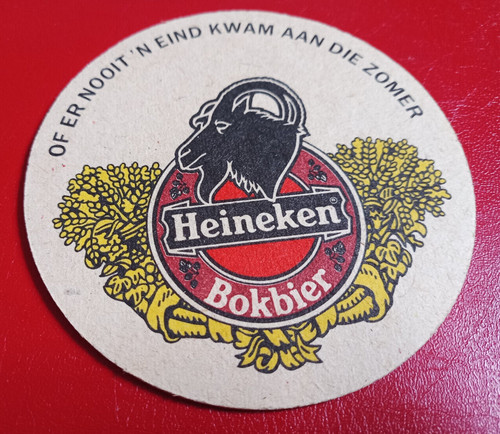 Bierdeckel brauerei heineken - brauerei,