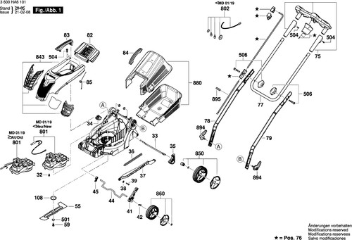 Bosch arm rasenmäher - bosch,