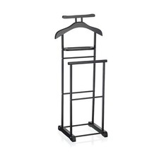 Herrendiener Kleider Stange mit Ablage Kleiderständer Stummer Diener Butler