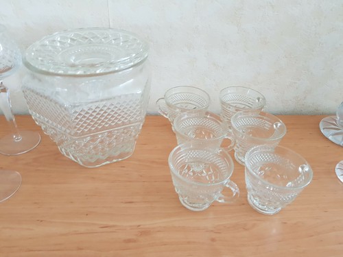Kristallglas bowle set - bowle-set, 7