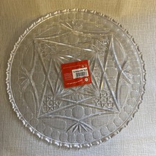 Tortenplatte "Eva" Sonja PLASTIC - DDR Plastik Kunststoff 30cm Kuchenplatte