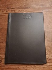 BfG Kalender 1987 Softcover Schwarz Chefkalender Telefonverzeichnis