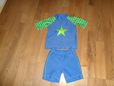 Schwimmanzug 86/92 2 teilig UV Badesachen 86/92  Schwimmsweat 86/92