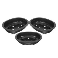  3 Pcs Pflanzenkubel Pflanzentopf Sämlingstöpfe Blumentopf Aus Kunststoff