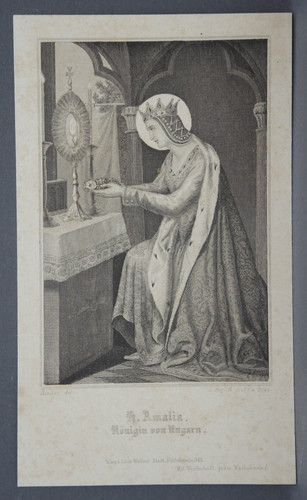 Heiligenbild amalia von - heiligenbild,