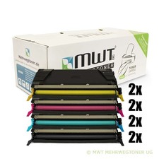 8x ECO Toner f�r Lexmark