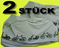 Set 2 Stück Fahrradgarage / n Abdeckhauben Schutzhauben Fahrradabdeckung