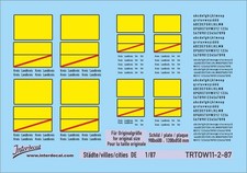 Verkehrsschilder Stadt 11-2 DE
