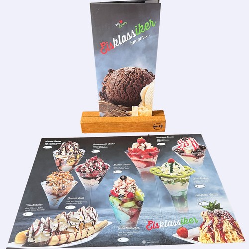 Eiskarte mit - 10,