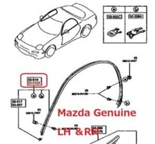 RX-7 FD3S Front Door Drip