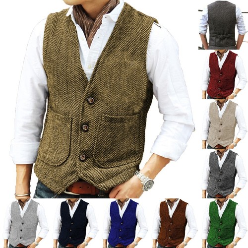 Retro herren anzug jagd tweed - jagd,