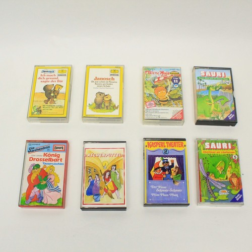 Kinder hörspiel mc - 8x,