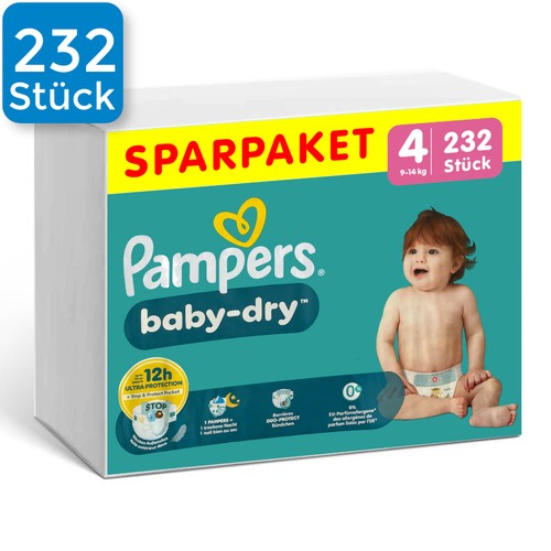 Pampers baby dry 9 14kg - dry, 4,