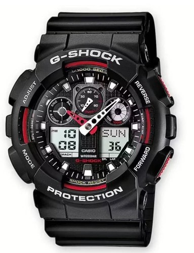 Casio shock 2mm - 51,2mm, nero