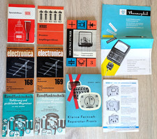8 alte Bücher zum Thema Fernseh- und Rundfunktechnik Fernseh-Reparatur Z 2 B4334