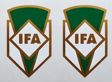 2 stickers IFA emblem old •