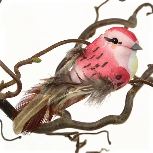 Vogel mit clip deko - mit,