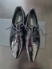 Edle Dobell Herren Lackschuhe 40 schwarz