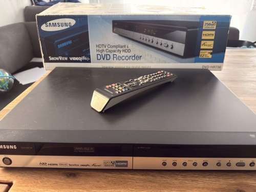 Samsung dvd hr756 hdd 250gb - samsung,
