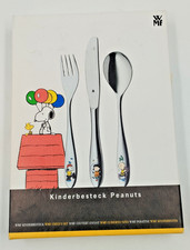 WMF Kinderbesteck Peanuts aus Edelstahl | Vintage 4-teilig ?Sehr Gut?