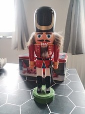 VEB Hodrowa Rothenthal Nussknacker Spanplattenwerk Made in Germany - 7x22,5cm