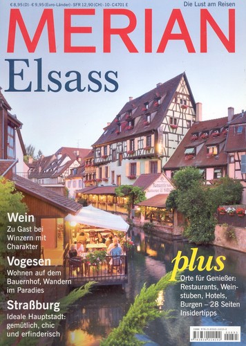 Merian heft elsass ausgabe - elsass,