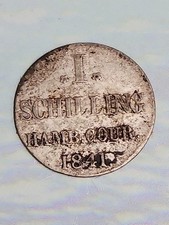 1841 Hamburg 1 Schilling