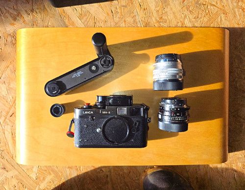 Leica mit voigtländer - m4-2,