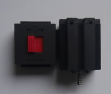 TOP: FISCHERTECHNIK S-MOTOR mit Metallschnecke + POLWENDESCHALTER! GEPRÜFT!!