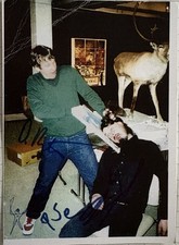 Daniel Richter 2x signiert Karte Original Signed Autogramm Unterschrift Signatur