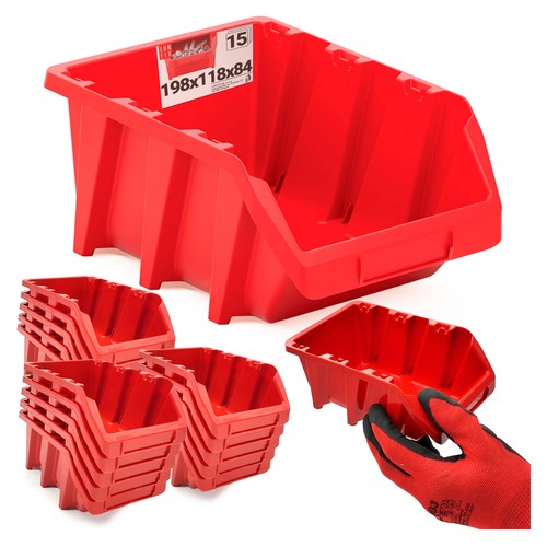 Stk werkstattbox rot - 15, stk.