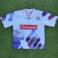 Karlsruher SC 1994/95 Home Herren Fußball Shirt/Jersey/Trikot/Camiseta/Maillot