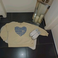 Neu Sweatpulli M 38 40 creme