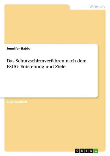Das schutzschirmverfahren nach - das,