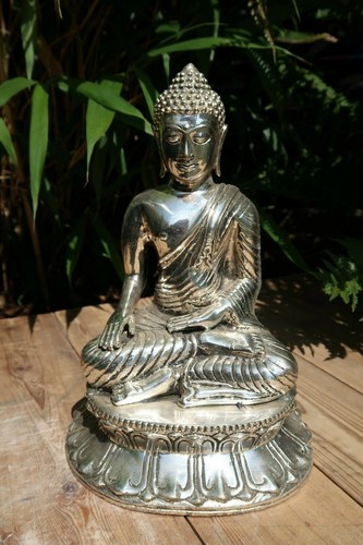 Buddha budha 21cm - buddha, messing