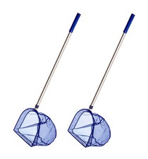 2x Teleskop Kescher für Pool