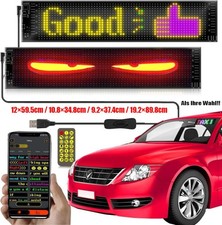 35-90cm Lkw Devil's Eye Lampe LED-Bildschirm Auto-Augenlicht dynamisches Licht