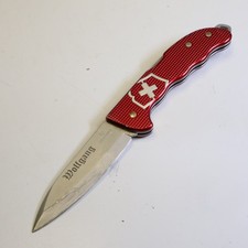 Victorinox Taschenmesser Hunter Pro Alox , 9,5 /  13,5 cm , Back - Lock      E14