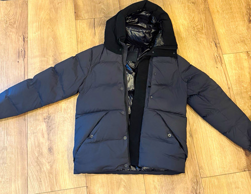 Moncler daunenjacke grau - l,