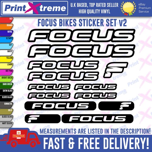 Focus bikes aufkleber sticker - focus,