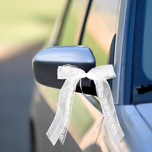 Autoschleifen polyester 15cm - polyester,