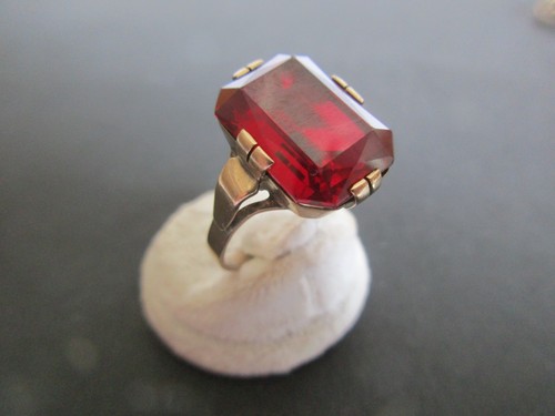 Antiker goldring 1920 - antiker,
