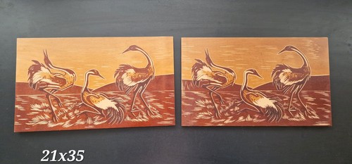 Vintage wandbild holzrelief - vintage-wandbild,