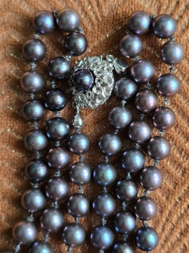 Vintage zuchtperlenkette wohl - vintage,