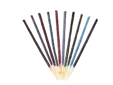 ABVERKAUF Garnelen Lolli Mix Lutscher Lolly Magic Blue Purple Dust 12/20 cm