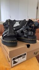 Dr. Martens Sandale Olson Schwarz Gr. 38 mit Reißverschluss Top