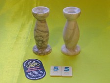 Steingut Steinzeug Marmor ähnlich Naturstein Kerzenständer Kerzenhalter Kerze s