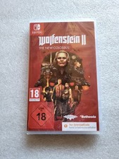 Wolfenstein II: The New Colossus -  Nintendo Switch -Only Download Code Neu Ovp