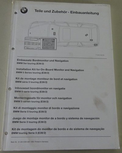 Einbauanleitung bmw 5er - einbauanleitung, e39