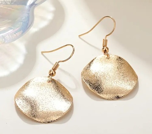 Goldene vintage ohrringe - goldene, vintage-ohrringe